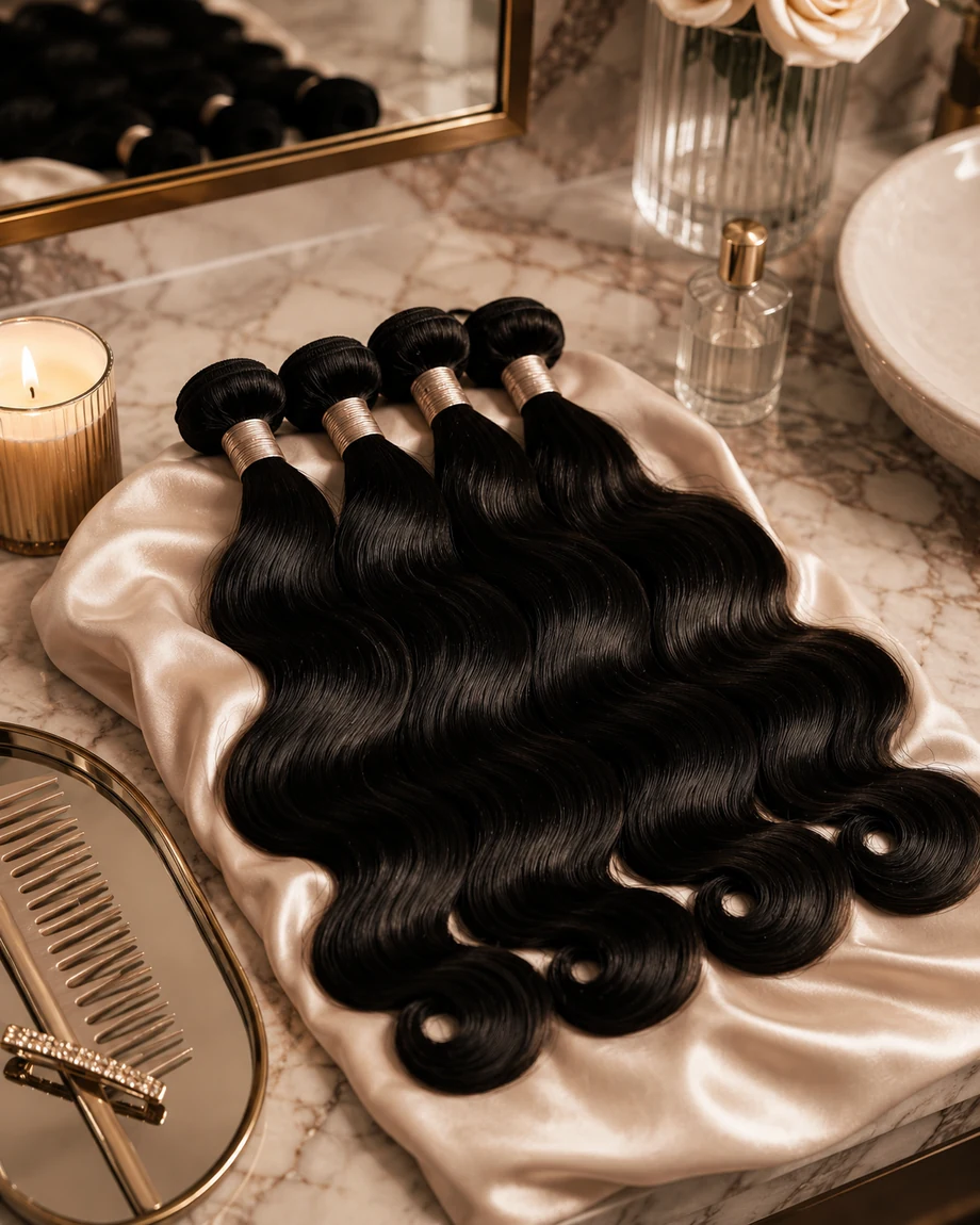 Hair bundle category campaign image